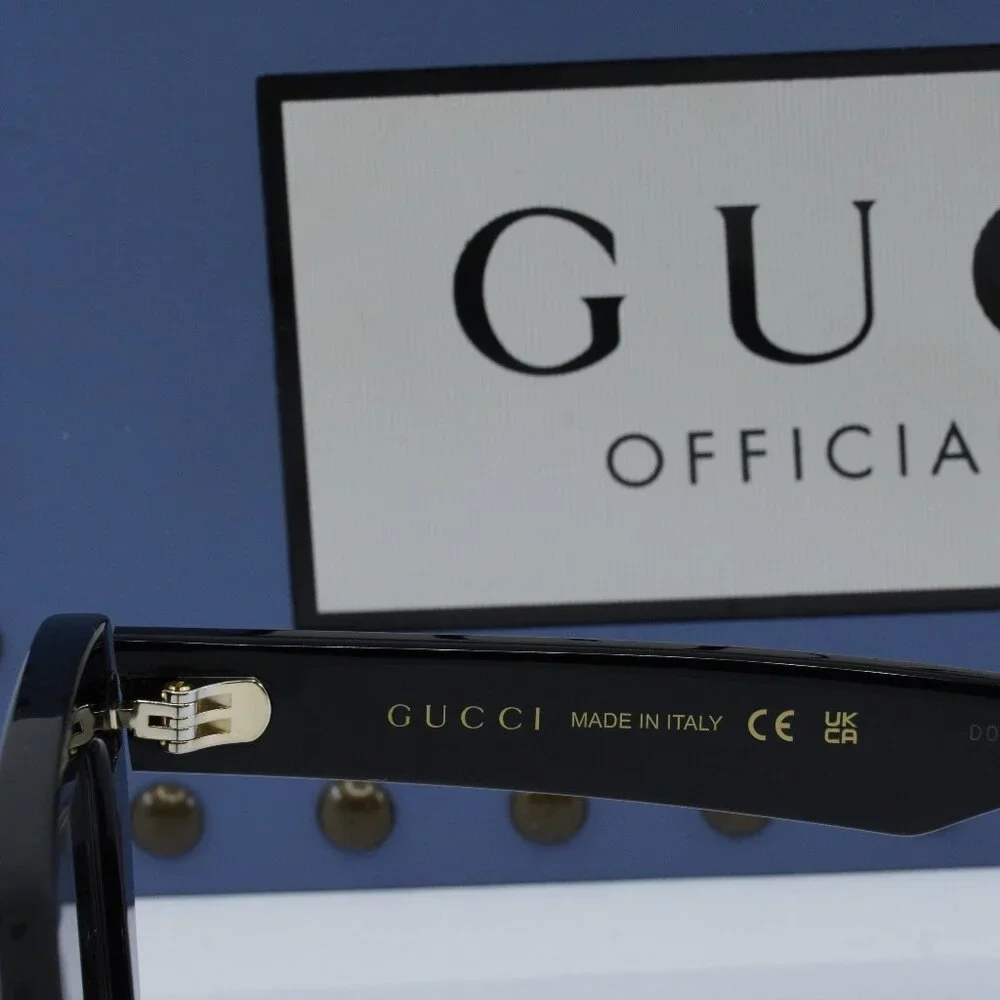 Final Price! Gucci GG1334O 001 Black Eyeglasses - Picture 6 of 10